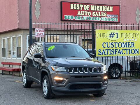 2018 Jeep Compass for sale at Best of Michigan Auto Sales in Detroit MI