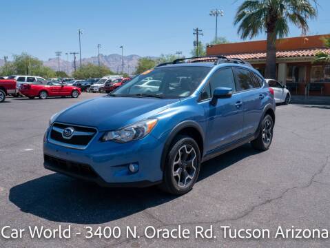 2015 Subaru XV Crosstrek for sale at CAR WORLD in Tucson AZ
