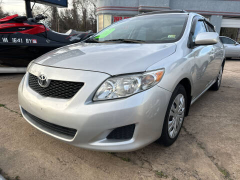 2009 Toyota Corolla for sale at Motley's Auto World in Danville VA