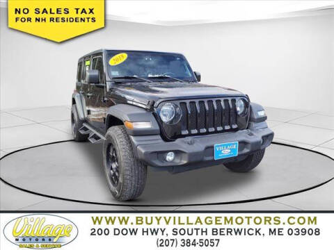 2018 Jeep Wrangler Unlimited for sale at Village Motors in South Berwick ME