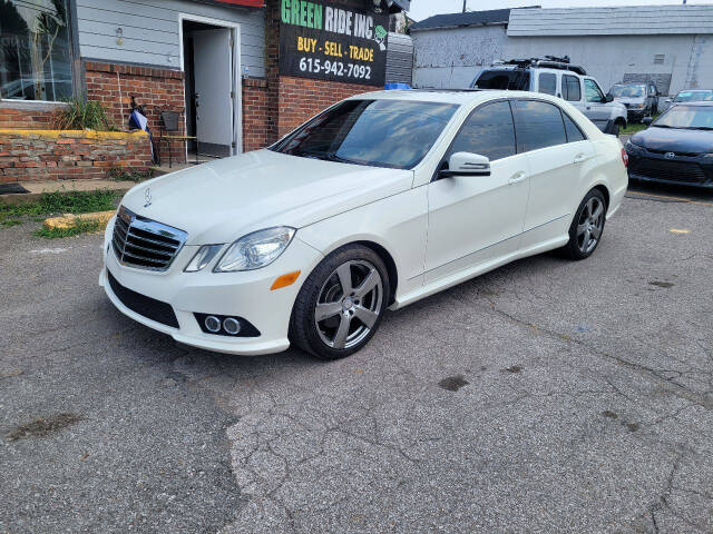 2010 Mercedes-Benz E-Class for sale at Green Ride LLC in NASHVILLE, TN