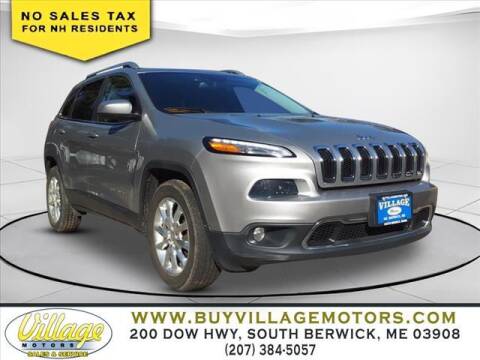 2015 Jeep Cherokee for sale at VILLAGE MOTORS in South Berwick ME