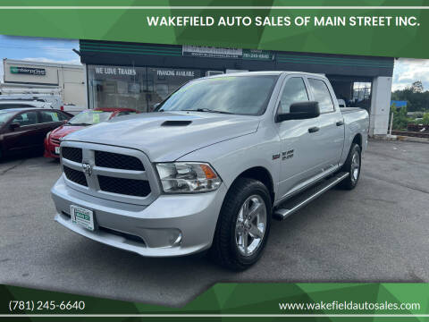 2014 RAM 1500 for sale at Wakefield Auto Sales of Main Street Inc. in Wakefield MA
