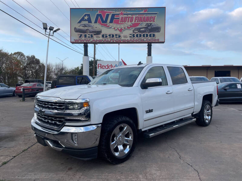 2017 Chevrolet Silverado 1500 for sale at ANF AUTO FINANCE in Houston TX