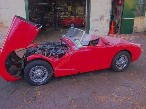 1958 Austin-Healey Bug Eye Sprite