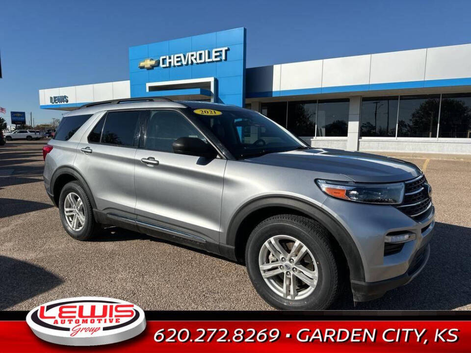 2021 Ford Explorer for sale at Lewis Chevrolet of Garden City in Garden City, KS