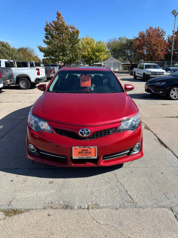 2012 Toyota Camry for sale at jubba auto sales in Grand Island NE