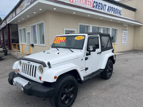 2013 Jeep Wrangler Sahara