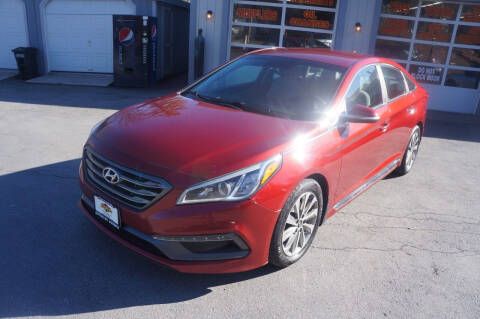 2015 Hyundai Sonata for sale at Autos By Joseph Inc in Highland NY