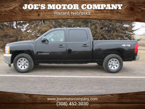 2012 Chevrolet Silverado 1500 for sale at Joe's Motor Company in Hazard NE