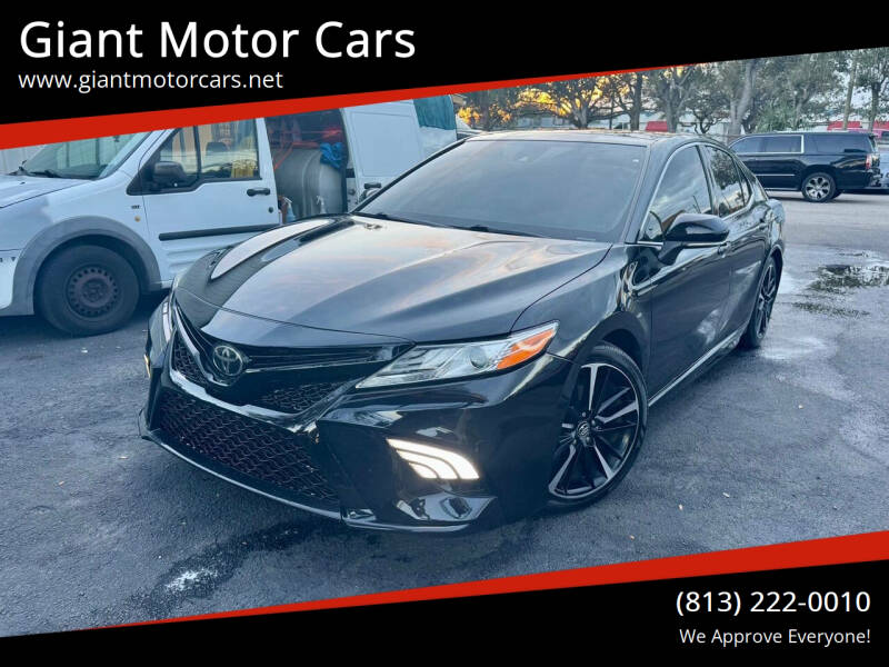 2020 Toyota Camry for sale at Giant Motor Cars in Tampa FL