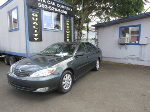 2003 Toyota Camry for sale at ARISTA CAR COMPANY LLC in Portland OR