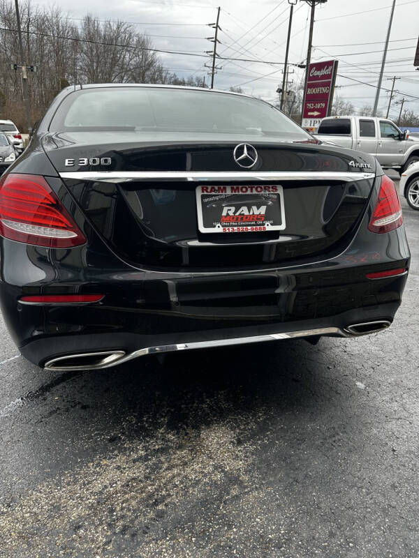 2017 Mercedes-Benz E-Class E 300 4MATIC