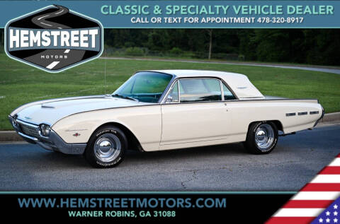 1962 Ford Thunderbird for sale at Hemstreet Motors in Warner Robins GA