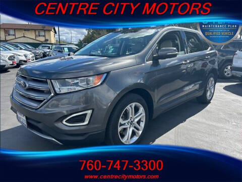 2018 Ford Edge for sale at Centre City Motors in Escondido CA