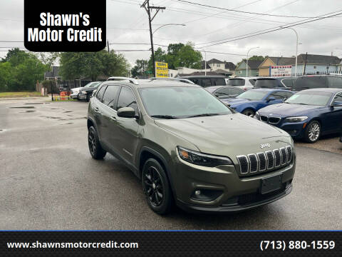 2019 Jeep Cherokee for sale at Shawn's Motor Credit in Houston TX