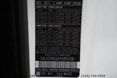 2017 Land Rover Range Rover Evoque Convertible HSE Dynamic