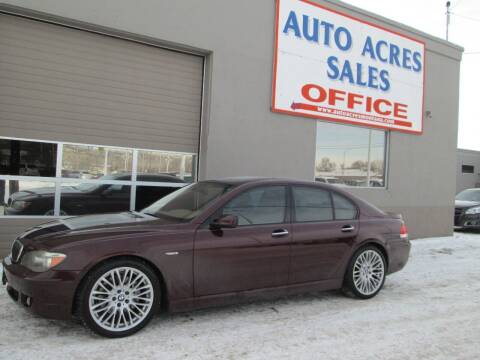 2007 BMW 7 Series for sale at Auto Acres in Billings MT
