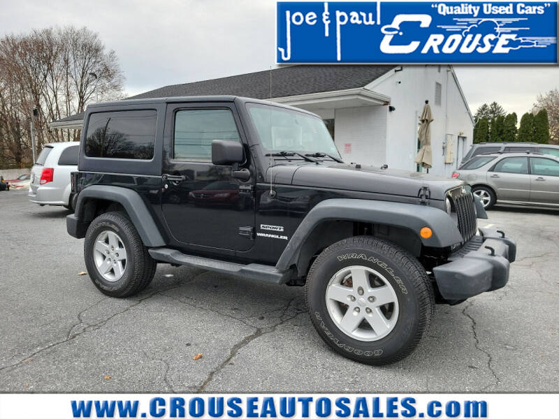 2013 Jeep Wrangler for sale at Joe and Paul Crouse Inc. in Columbia PA