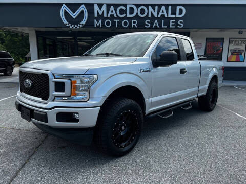 2018 Ford F-150 for sale at MacDonald Motor Sales in High Point NC