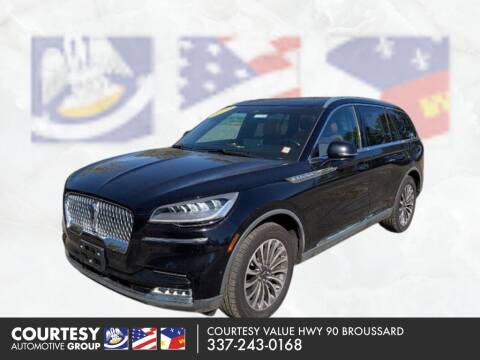 2020 Lincoln Aviator for sale at Courtesy Value Highway 90 in Broussard LA