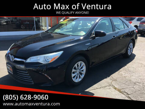 2015 Toyota Camry Hybrid for sale at Auto Max of Ventura in Ventura CA