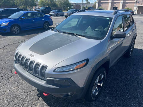 2014 Jeep Cherokee for sale at APEX AUTO in North Charleston SC