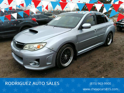 2012 Subaru Impreza for sale at RODRIGUEZ AUTO SALES in Rockford IL