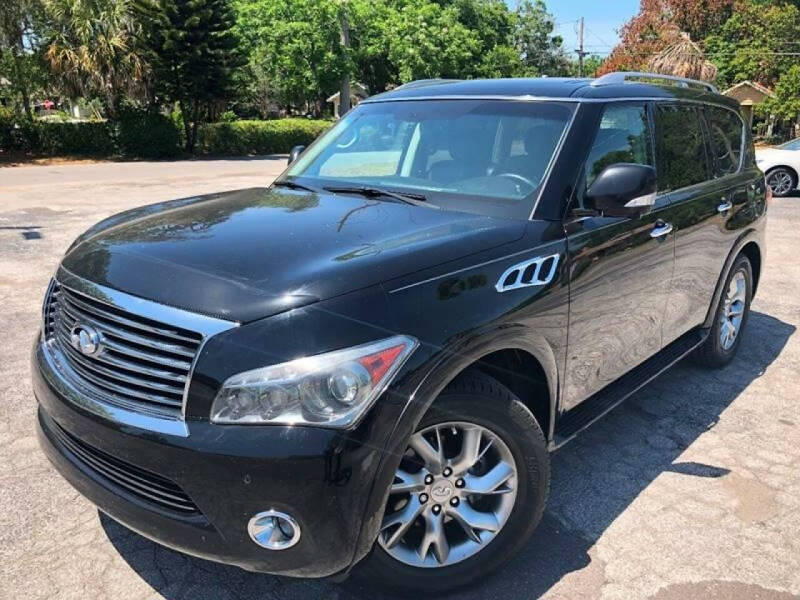 2011 Infiniti QX56 for sale at LUXURY AUTO MALL in Tampa FL