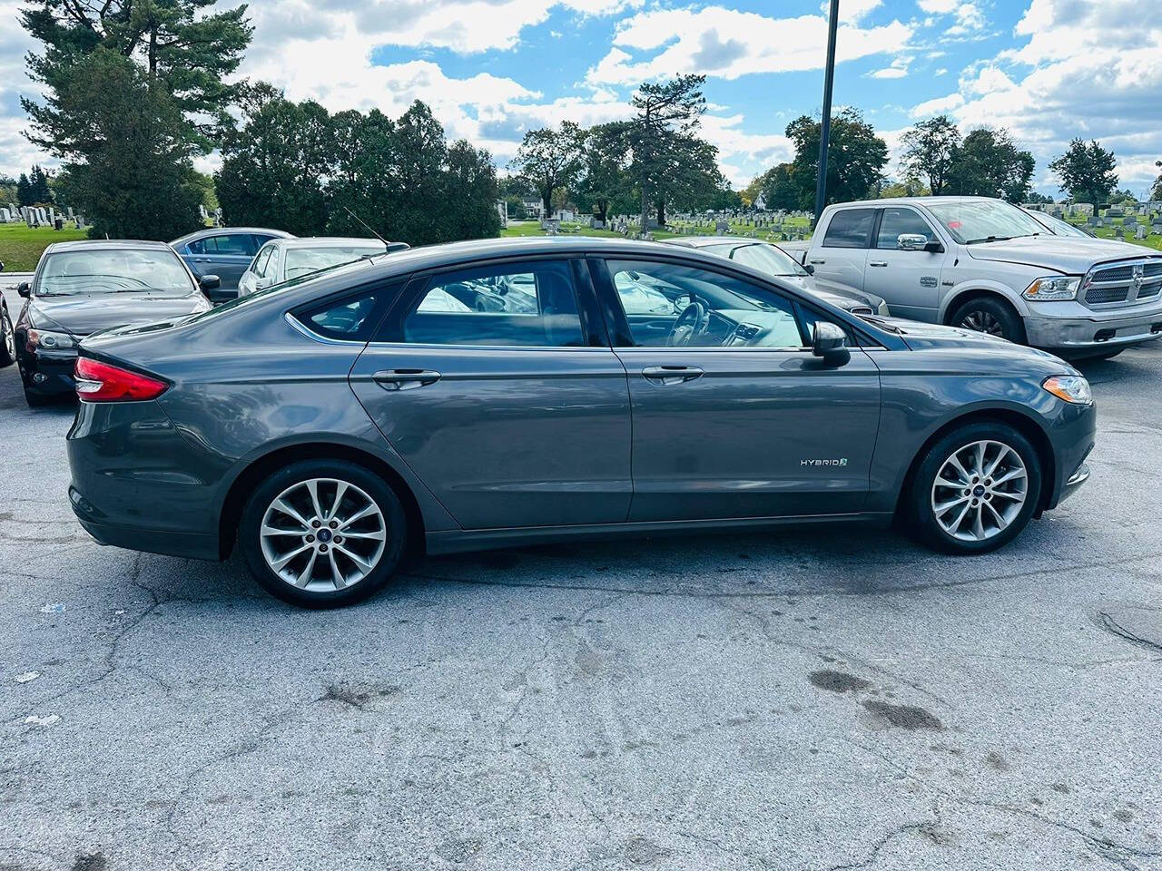 2017 Ford Fusion Hybrid for sale at Sams Auto Repair & Sales LLC in Harrisburg, PA