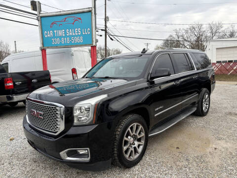 2015 GMC Yukon XL for sale at CAR TIME SALES LLC in Akron OH