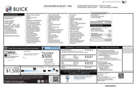 2023 Buick Encore GX Select