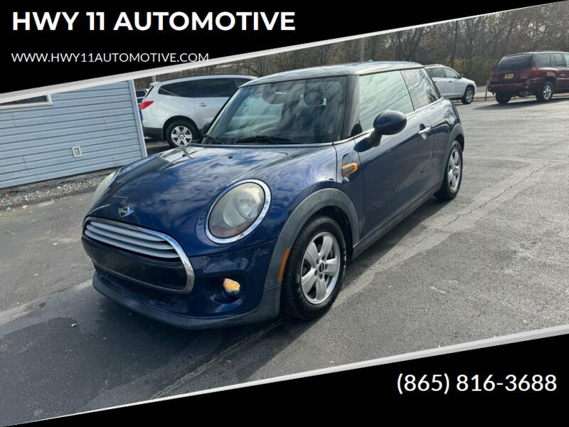 2015 MINI Hardtop 2 Door for sale at HWY 11 AUTOMOTIVE in Lenoir City TN