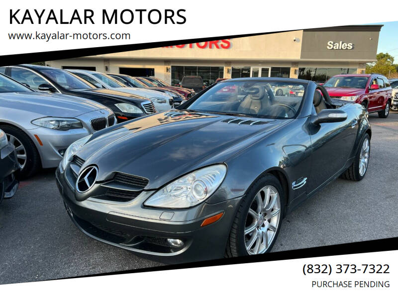 2006 Mercedes-Benz SLK for sale at KAYALAR MOTORS in Houston TX