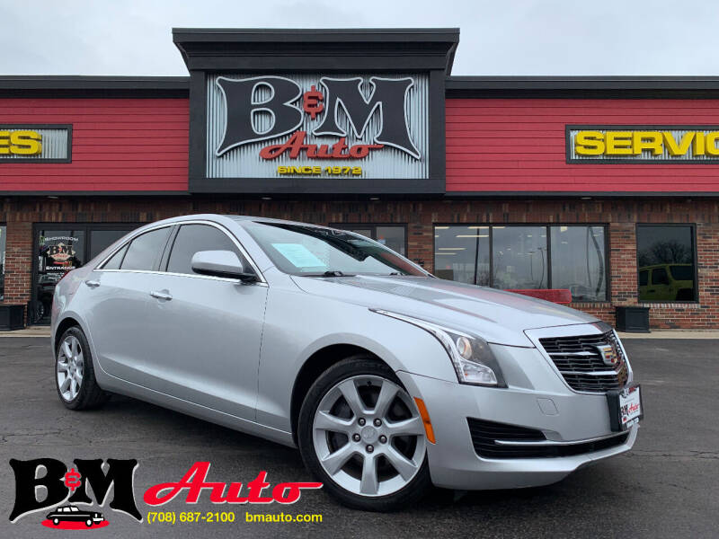 2016 Cadillac ATS for sale at B & M Auto Sales Inc. in Oak Forest IL