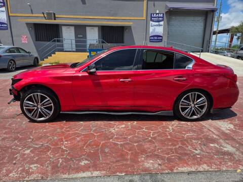 2018 Infiniti Q50 for sale at GG Quality Auto in Hialeah FL