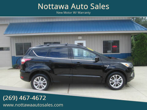 2017 Ford Escape for sale at Nottawa Auto Sales in Nottawa MI