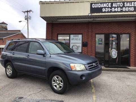 2007 Toyota Highlander for sale at Guidance Auto Sales LLC in Columbia TN