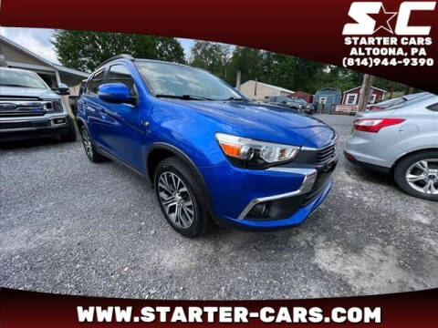 2017 Mitsubishi Outlander Sport for sale at Starter Cars in Altoona PA