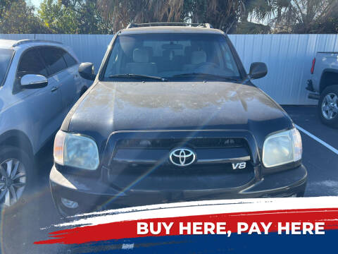 2007 Toyota Sequoia for sale at Just Right Camper And Truck Sales in Panama City FL