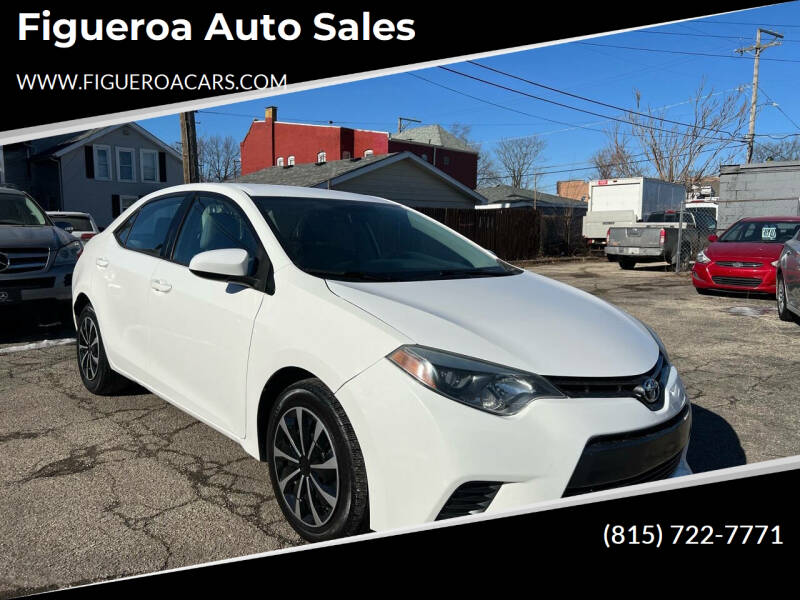 2015 Toyota Corolla for sale at Figueroa Auto Sales in Joliet IL