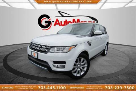 2014 Land Rover Range Rover Sport for sale at Guarantee Automaxx in Stafford VA