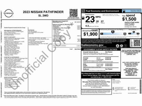 2023 Nissan Pathfinder SL
