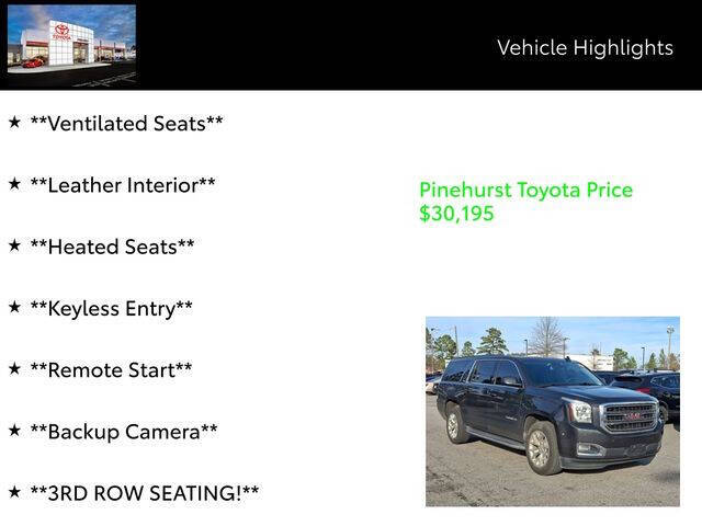 2020 GMC Yukon XL SLT