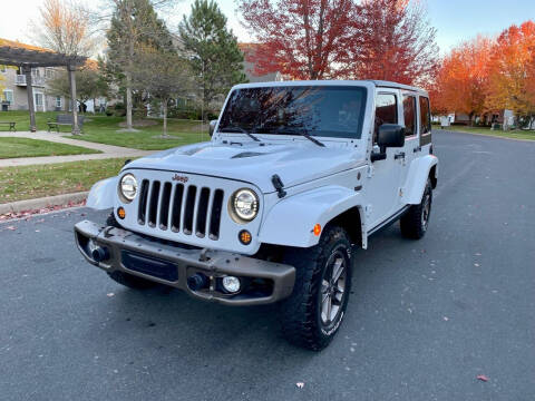 2016 Jeep Wrangler Unlimited for sale at You Win Auto in Burnsville MN