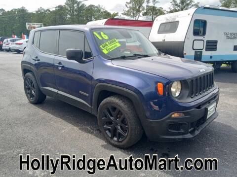 2016 Jeep Renegade for sale at Holly Ridge Auto Mart in Holly Ridge NC