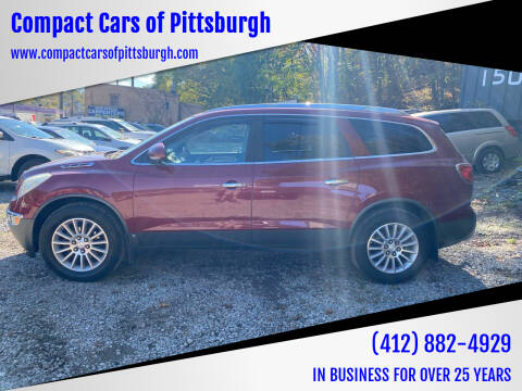 2008 Buick Enclave for sale at Compact Cars of Pittsburgh in Pittsburgh PA