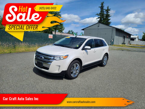 2014 Ford Edge for sale at Car Craft Auto Sales Inc in Lynnwood WA
