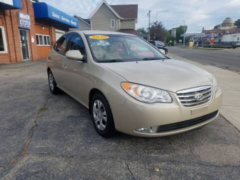2010 Hyundai Elantra for sale at BELLEFONTAINE MOTOR SALES in Bellefontaine OH