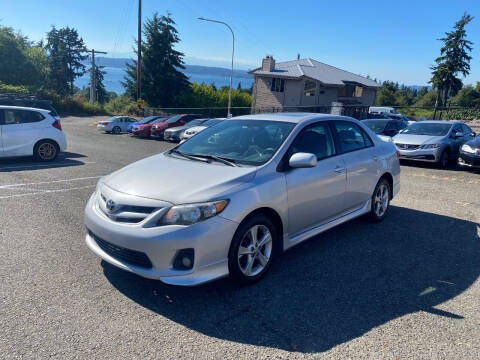 2012 Toyota Corolla for sale at KARMA AUTO SALES in Federal Way WA